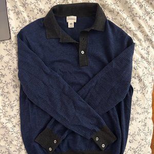 Club Monaco long-sleeve polo XS